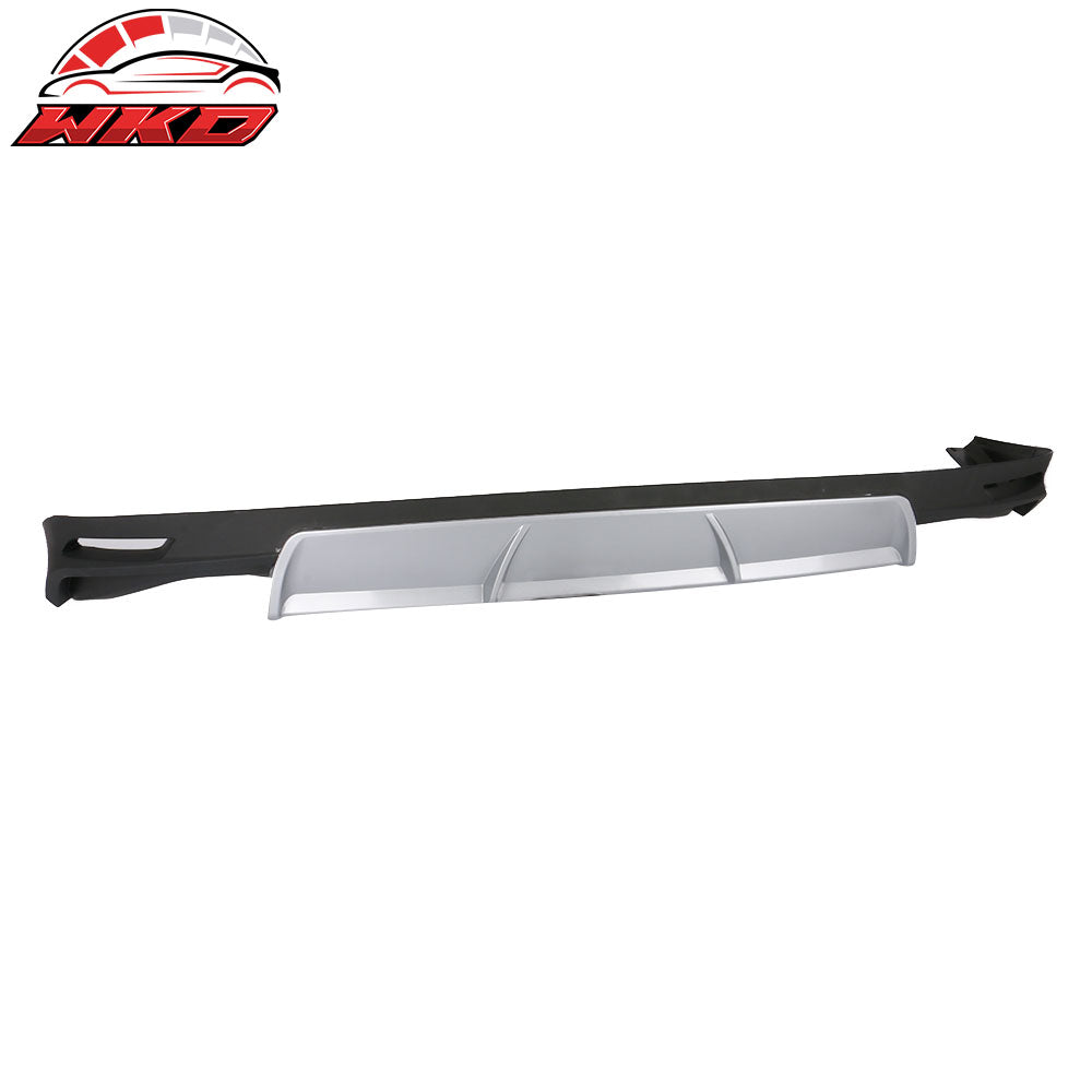 Fits 18-24 Toyota Camry XLE LE V2 Style Rear Bumper Lip Diffuser Valance Kit PP