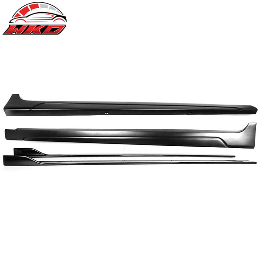 Wholesale 18-24 Toyota Camry Matte Black Side Skirt & Carbon Fiber Print Rocker Panel