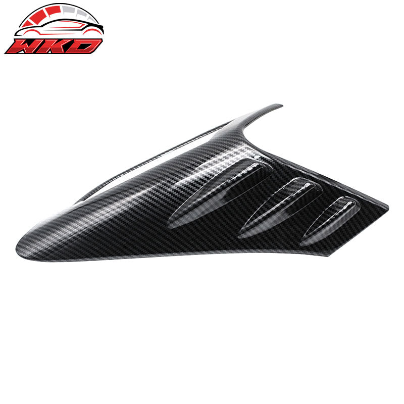 Fits 17-20 Toyota C-HR MD 4 Piece Rear Taillight Covers Carbon Fiber Print