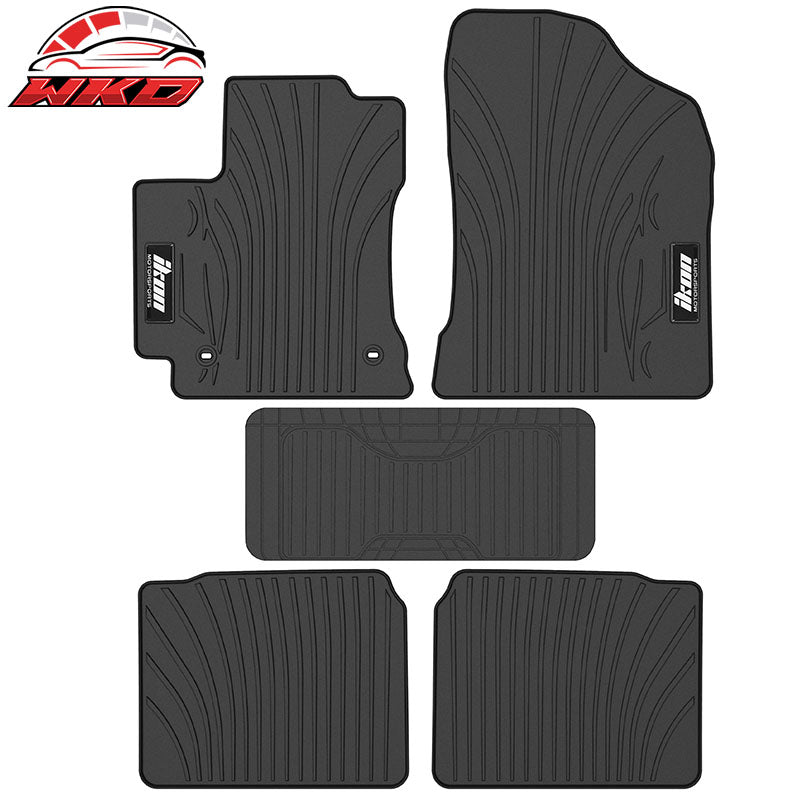 Wholesale 14-19 Toyota Corolla Latex Car Floor Mats Liner All Weather Black Carpet 5PC