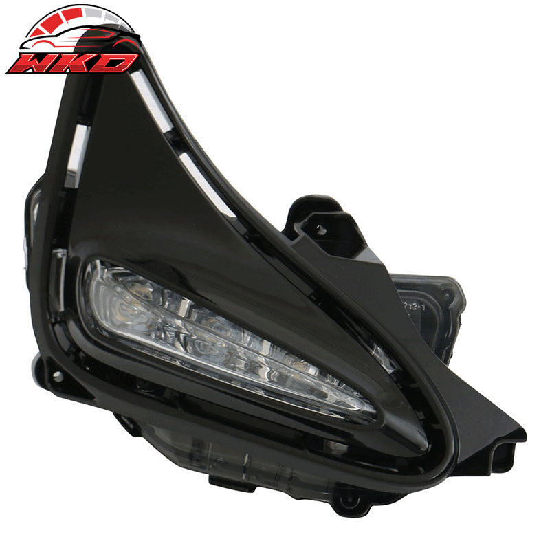 Fits 17-19 Toyota Corolla Sedan OE Style Clear Lens LED Fog Lights Lamp Pair
