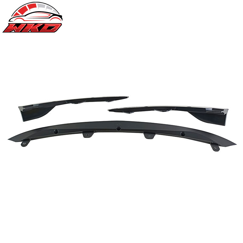 Fits 19-22 Toyota Corolla E210 Hatchback 3PCS Front Bumper Lip Spoiler Unpainted