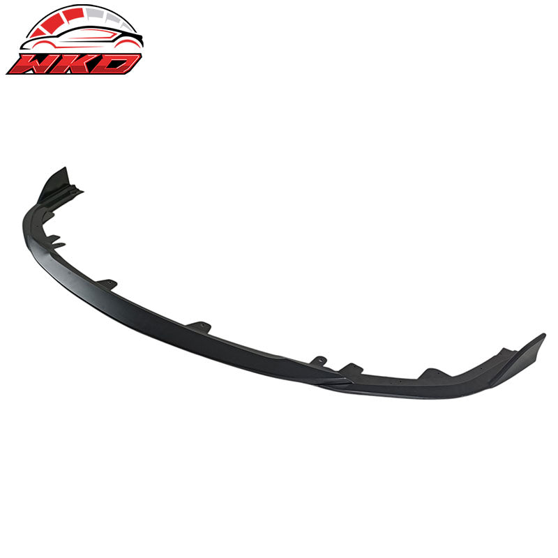 Fits 23-26 Toyota Corolla Hatchback 3PCS Front Bumper Lip Spoiler Matte Black