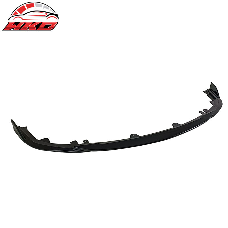 Fits 23-26 Toyota Corolla Hatchback 3PCS Front Bumper Lip Spoiler Gloss Black