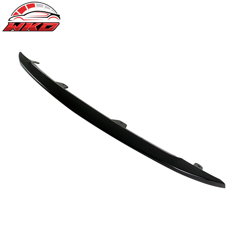 Fits 23-26 Toyota Corolla Hatchback 3PCS Front Bumper Lip Spoiler Gloss Black