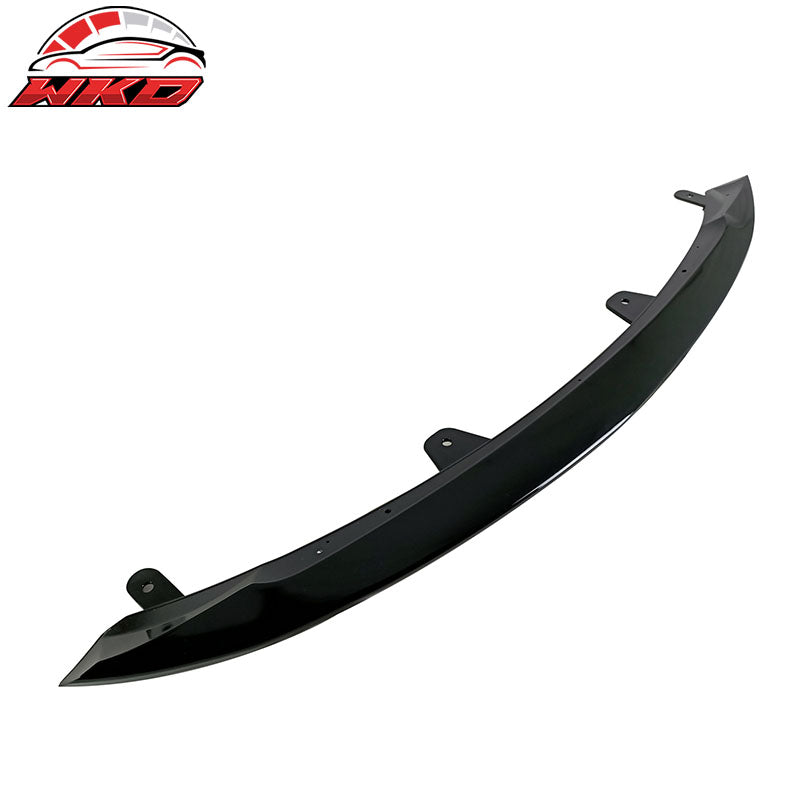 Fits 23-26 Toyota Corolla Hatchback 3PCS Front Bumper Lip Spoiler Gloss Black