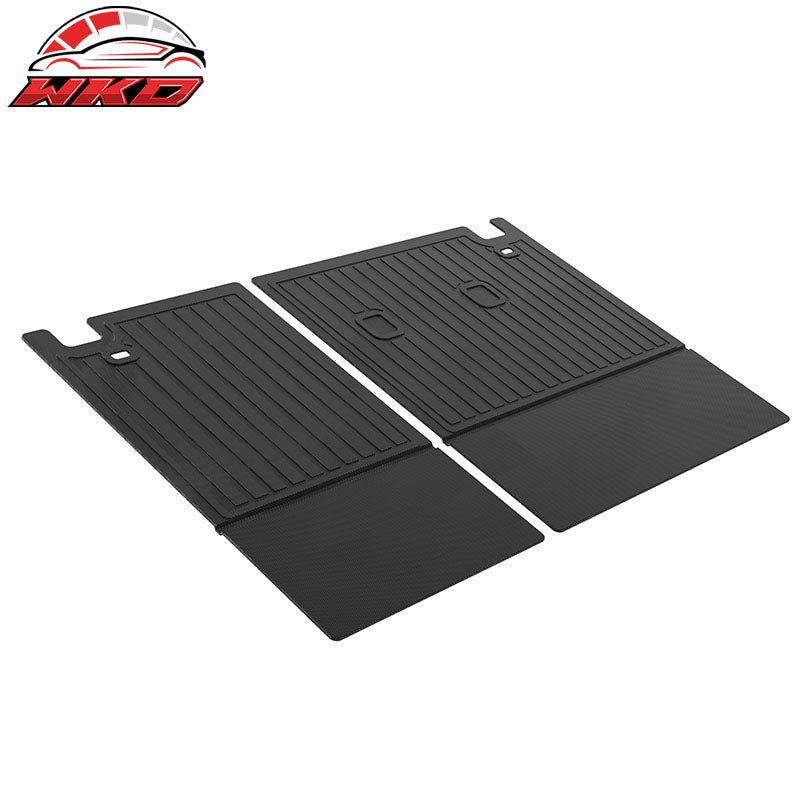 Fits 24-26 Toyota Grand Highlander TPE Backrest Mats Rear Back Seat Protector