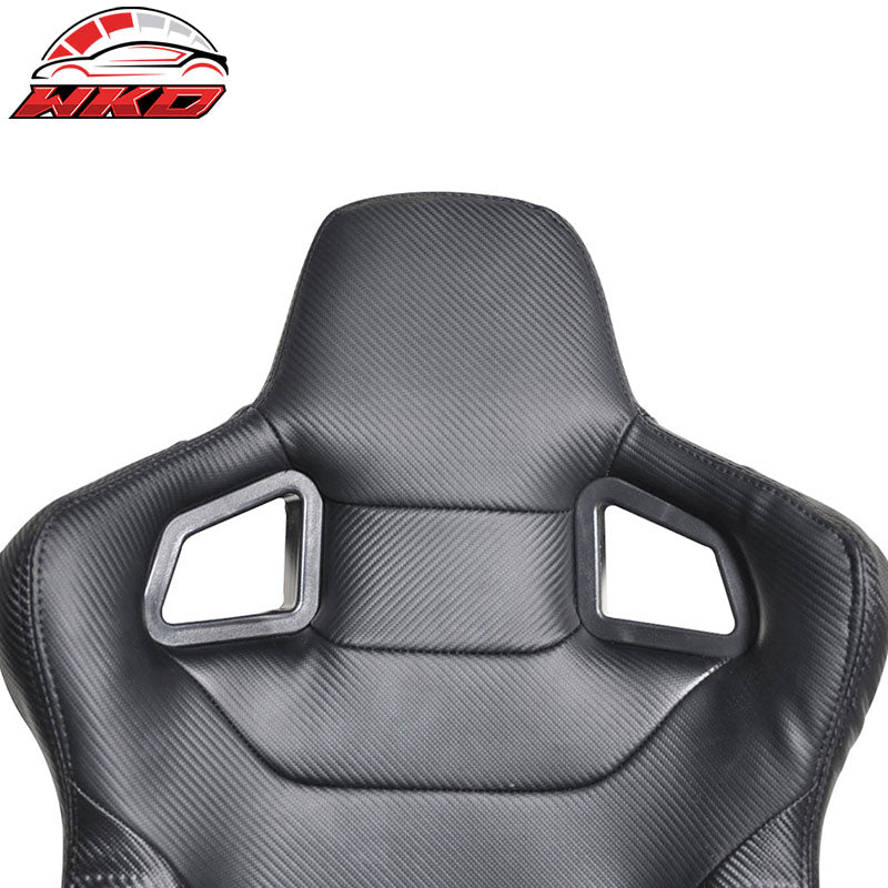 Fits 90-99 Toyota MR2 W20 SW20 Chassis Racing Seats + Bracket Pair