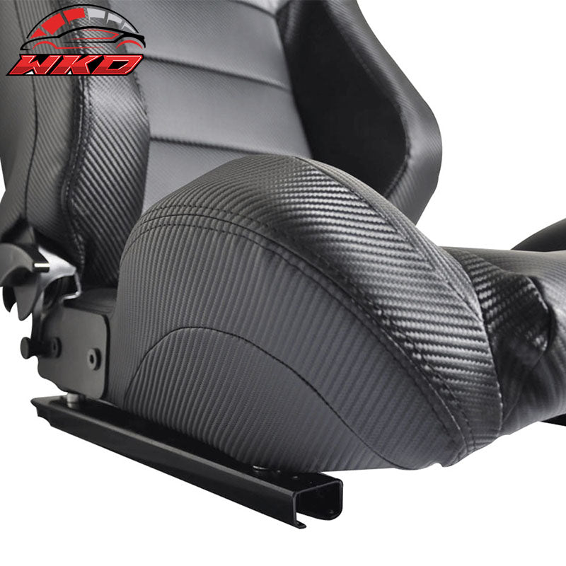 Fits 90-99 Toyota MR2 W20 SW20 Chassis Racing Seats + Bracket Pair