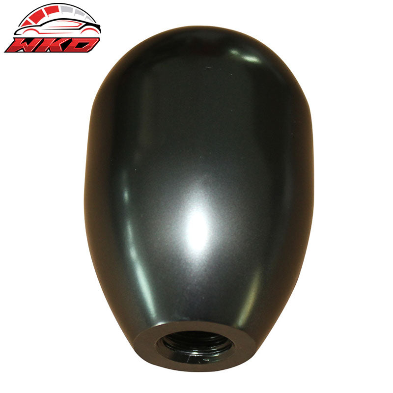 Gunmetal Universal M8X1.25 Manual Transmission T-R Gear Shift Knob 5 Speed JDM