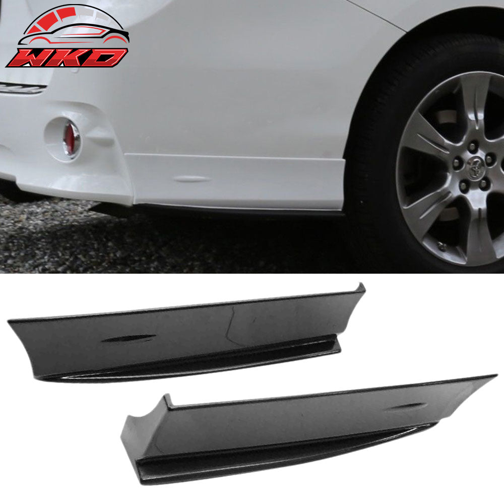 Fits 11-20 Toyota Sienna SE Mp Style Rear Bumper Lip Apron Pairs - ABS