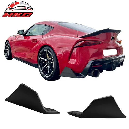 Wholesale 20-26 Toyota GR Supra A90 A91 Rear Bumper Splitters AG Style Matte Black