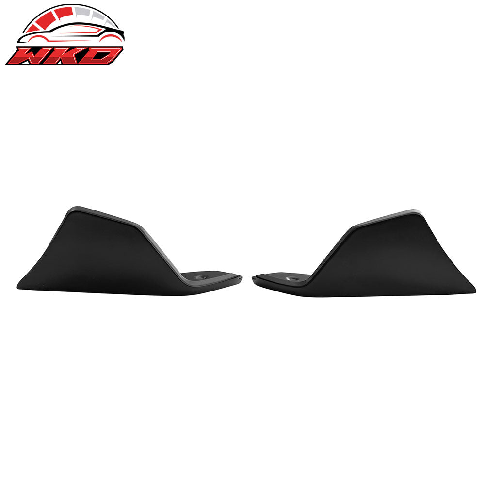 Fits 20-25 Toyota GR Supra A90 A91 Rear Bumper Splitters AG Style Matte Black