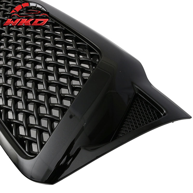 Fits 05-11 Tacoma Unpainted Front Hood Replacement Mesh Grill Grille 06 07 08 09