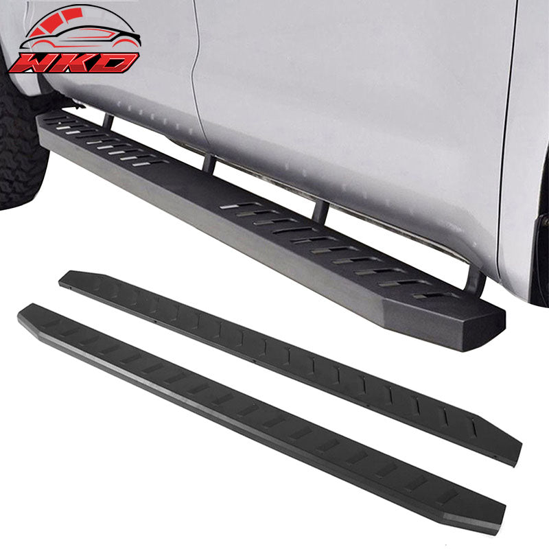 Fits 05-22 Toyota Tacoma Double Cab Side Step Rails Nerf Bars Running Boards