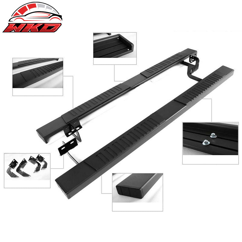 Fits 05-22 Toyota Tacoma Extended Cab Running Boards Side Step Bar 69" Pair