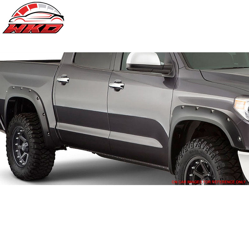 Wholesale 14-20 Toyota Tundra Pocket Rivet Style Fender Flares PP Textured - Wikond Auto