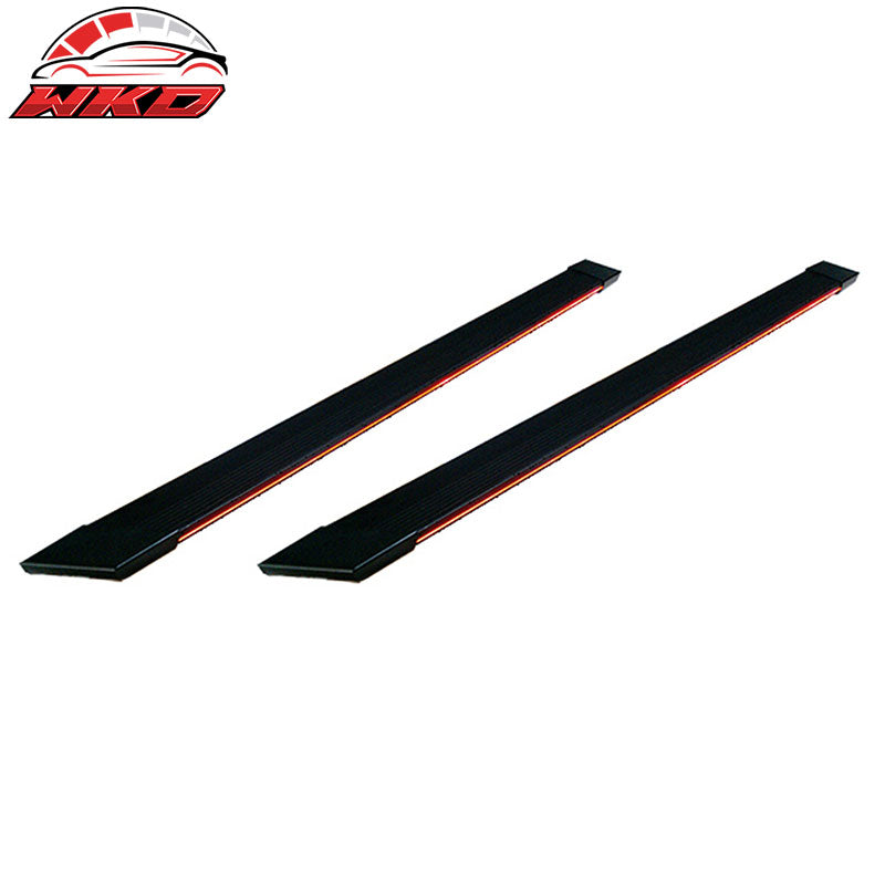 Fits 07-21 Toyota Tundra Double Cab 2PCS Running Boards Side Step Bars + Bracket