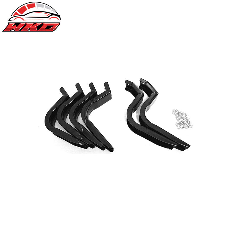 Fits 07-21 Toyota Tundra Double Cab 2PCS Running Boards Side Step Bars + Bracket