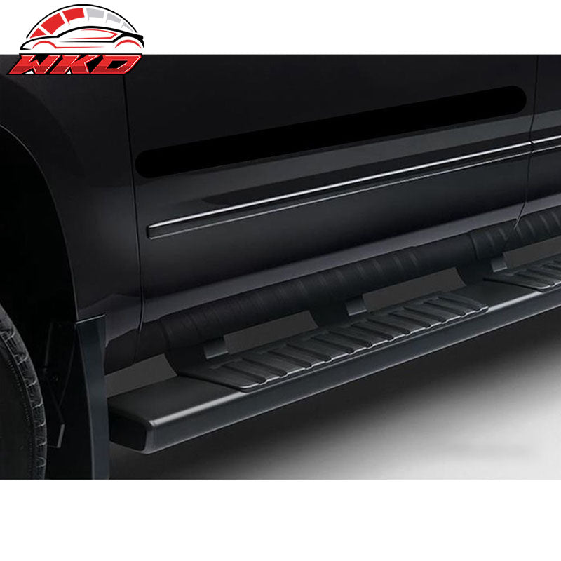 Fits 07-21 Toyota Tundra Crew Max Cab 69" Black Side Step Bar Running Boards