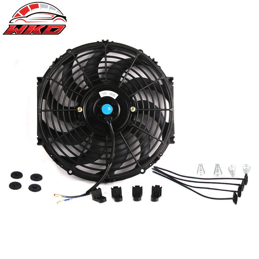 Wholesale Universal 12 in Pull Push Electric Radiator Engine Cooling Fan W/ Mount Kit