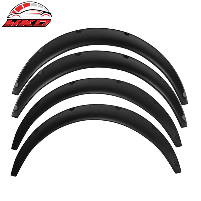 Ikon V2 Wholesale Universal 70mm Wide PU Fender Flares 4PC Set