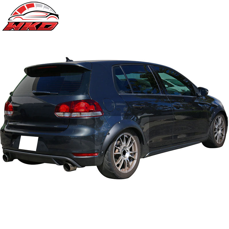 Ikon V2 Universal 70mm Wide PU Fender Flares 4PC Set