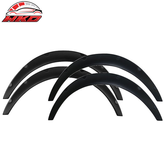Ikon V2 Wholesale Universal 50mm Wide PU Fender Flares 4 Pieces Set