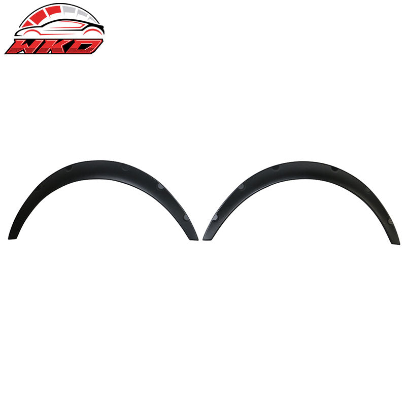 Ikon V2 Universal 50mm Wide PU Fender Flares 4 Pieces Set