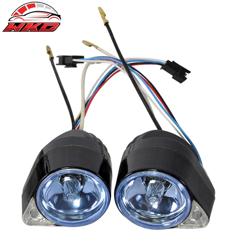 Universal Fog Lights Driving Lamps W/ Seven Color LED W/ Wiring