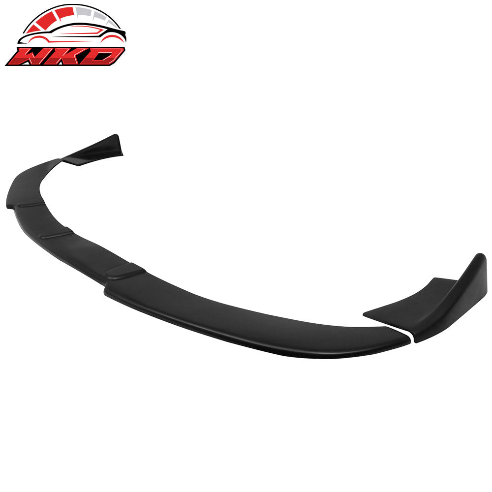 Universal Front Bumper Lip Spoiler 3PC Splitter Unpainted PU