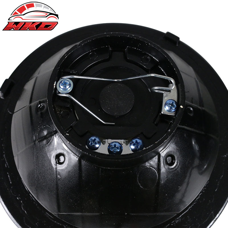 Universal 2PCS 7 Inch Round Chrome W/RGB Halo Projector Headlights Head Lamps H4
