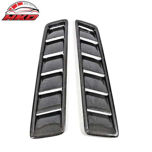 Wholesale Universal Wholesalement Air Flow Hood Vent Scoop Bonnet Cover 2PC 20x5 Inch - CF