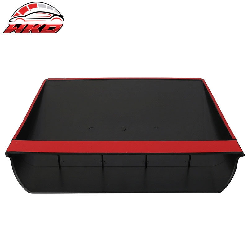 Universal Fitment ABS Air Flow Hood Vent Scoop Bonnet Cover V2 Style 14x18 Inch