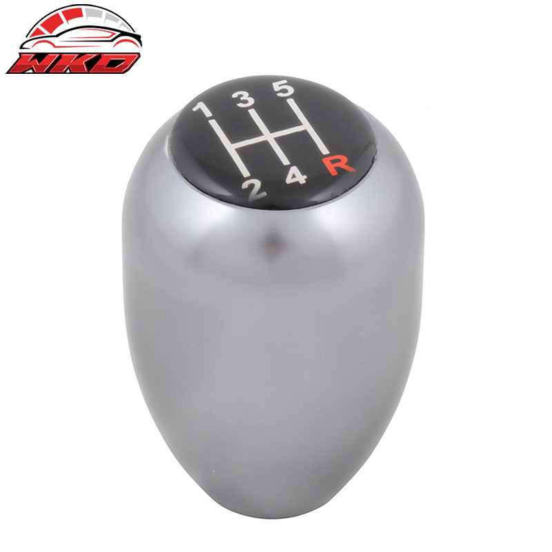 Wholesale Universal Gunmetal M10 5 Speed Manual Type R Short Shift Knob Shifter Gear Boot