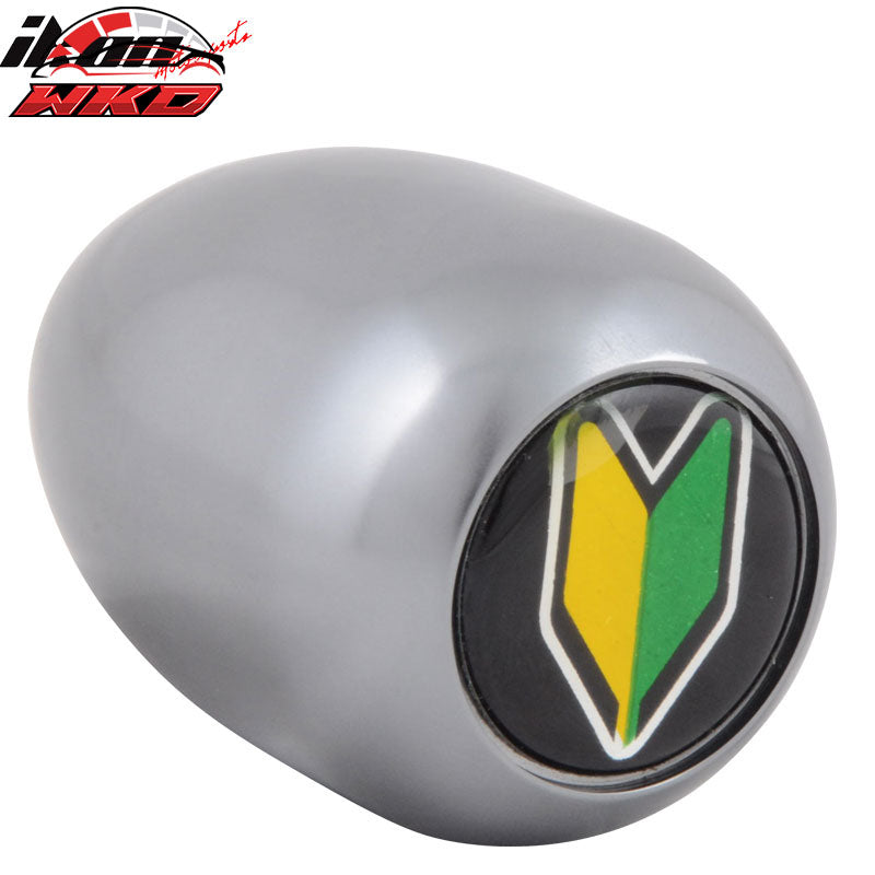 Universal Gunmetal M10 5-Speed Manual Type R Short Shift Knob Shifter Gear Boot