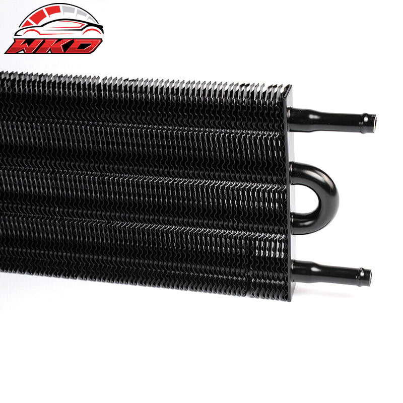 Wholesale Universal Full Aluminum Remote Transmission Oil Cooler Kit Auto/MT Radiator - Wikond Auto