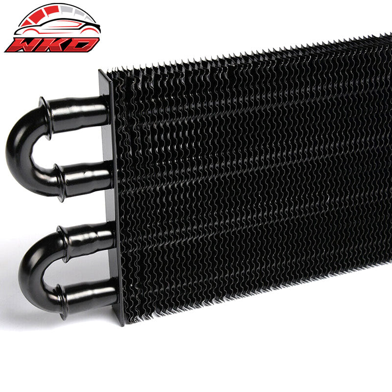 Wholesale Universal Full Aluminum Remote Transmission Oil Cooler Kit Auto/MT Radiator - Wikond Auto