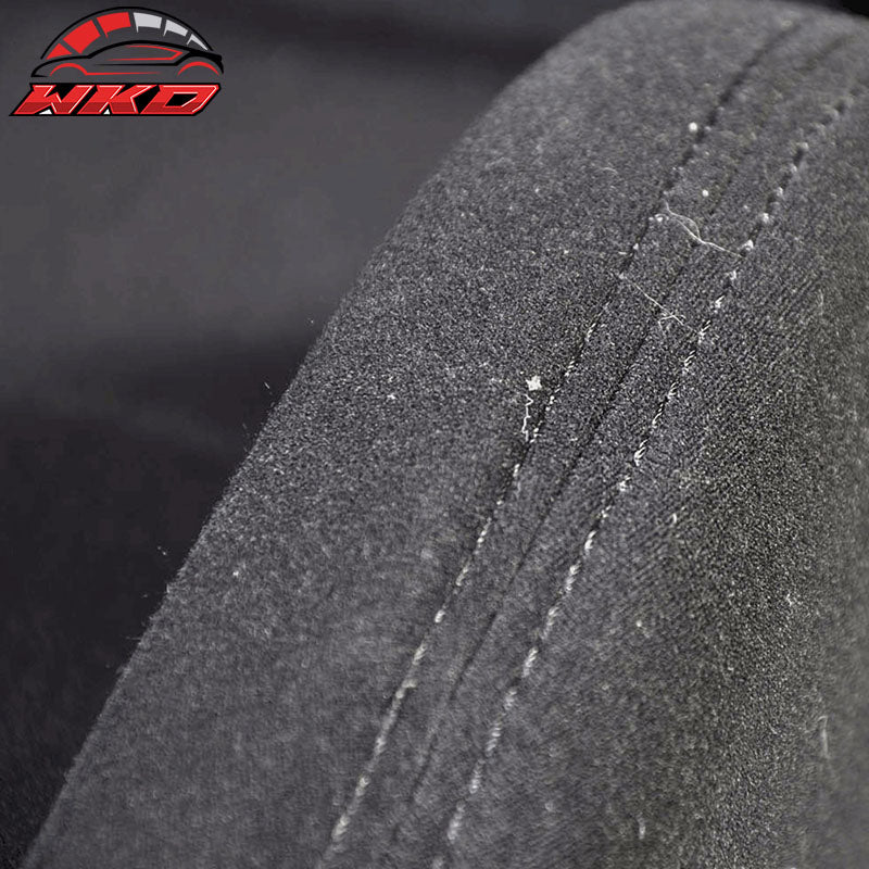 Universal Rco Style Cloth All Black Racing Seats(Pair)