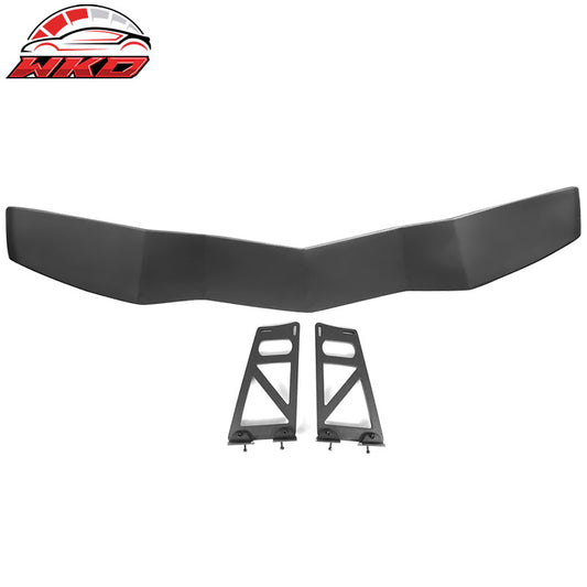 Wholesale Universal Adjustable V6 Style Roof Spoiler Splitter With Leg - ABS