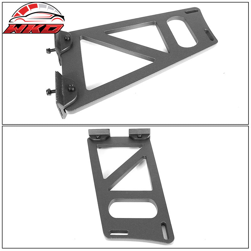 Universal Adjustable V6 Style Roof Spoiler Splitter With Leg - ABS