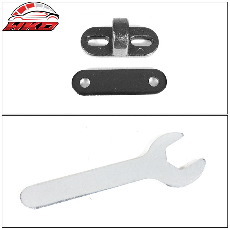Universal Adjustable V6 Style Roof Spoiler Splitter With Leg - ABS