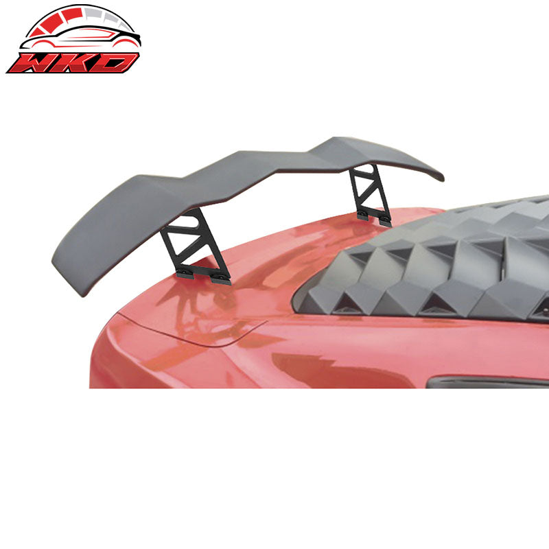 Universal Adjustable V6 Style Roof Spoiler Splitter With Leg - ABS