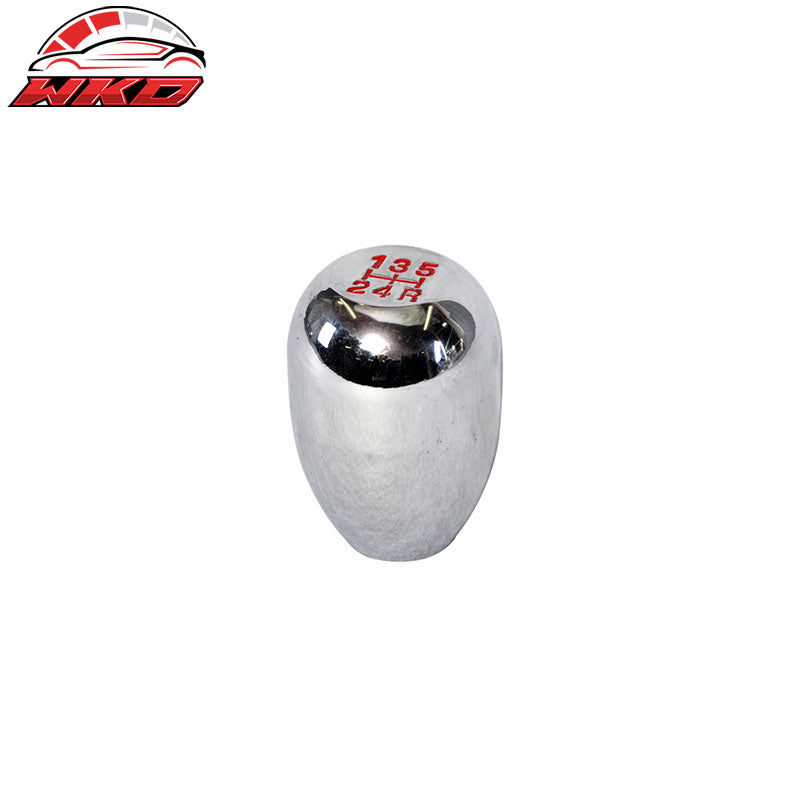 Chrome JDM T-R 5-Speed Gear Shift Knob Integra Fits Civic Del Sol CRX Accord