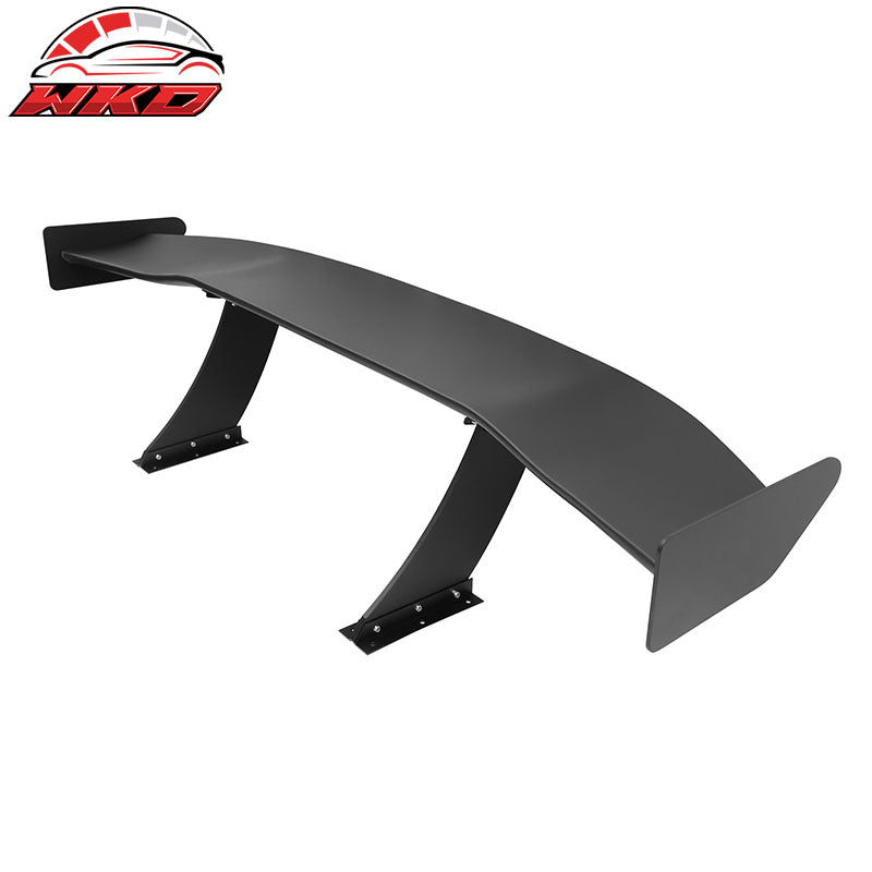 Universal 65" GT Trunk Spoiler Adjustable Rear Racing Wing (V4A Leg + V4A Plate)