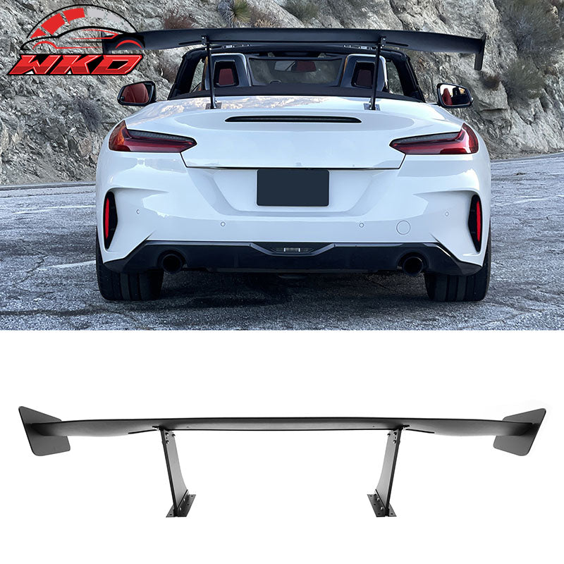 Universal 65" GT Trunk Spoiler Adjustable Rear Racing Wing (V4C Leg + V4D Plate)