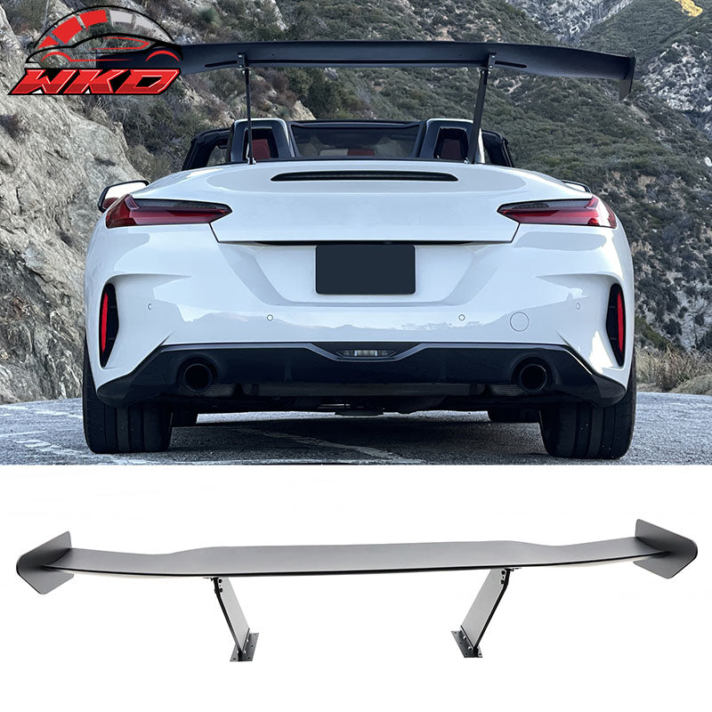 Universal 65" GT Trunk Spoiler Adjustable Rear Racing Wing (V4D Leg + V4A Plate)