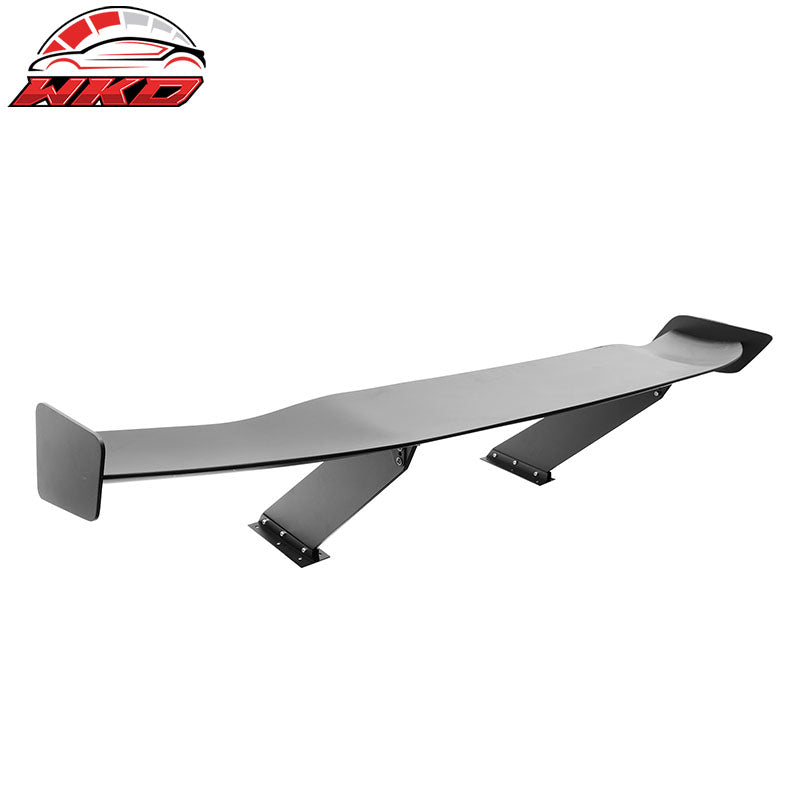 Universal 65" GT Trunk Spoiler Adjustable Rear Racing Wing (V4D Leg + V4D Plate)