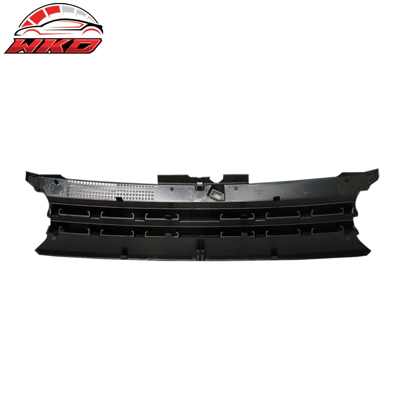 Fits 99-06 VW Golf GTI MK4 Badgeless Style Black Front Bumper Hood Grille ABS