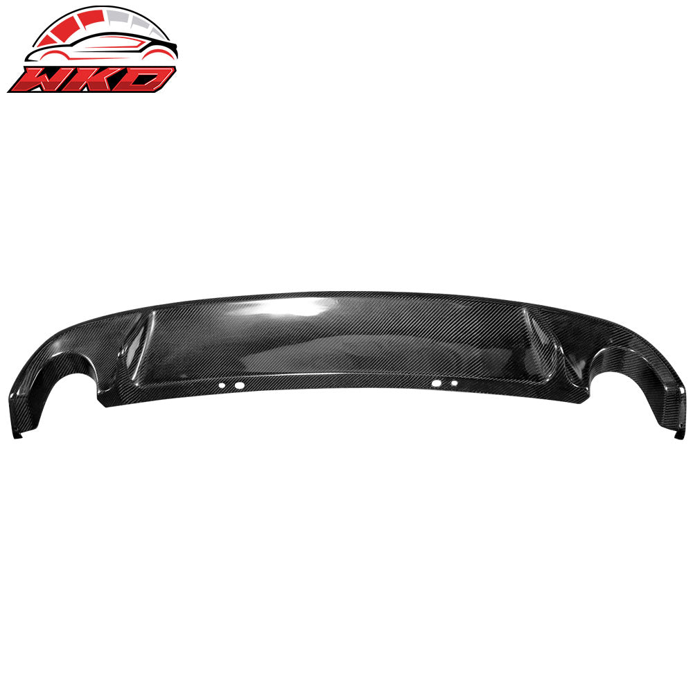 Fits 09-12 Volkswagen VW Golf 6 GTI OE Style Carbon Fiber Rear Bumper Lip Spoiler